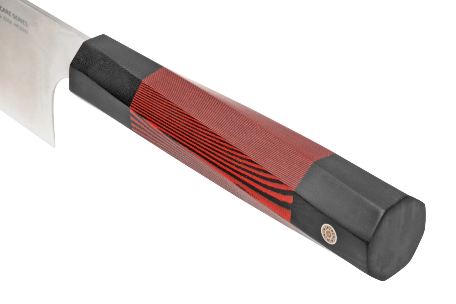 Xin Cutlery XinCare Japanese Style Kritsuke Chef Knife Rot + Schwarz 8 Xin Cutlery XinCare Japanese Style Kritsuke Chef Knife Rot + Schwarz – Bild 6