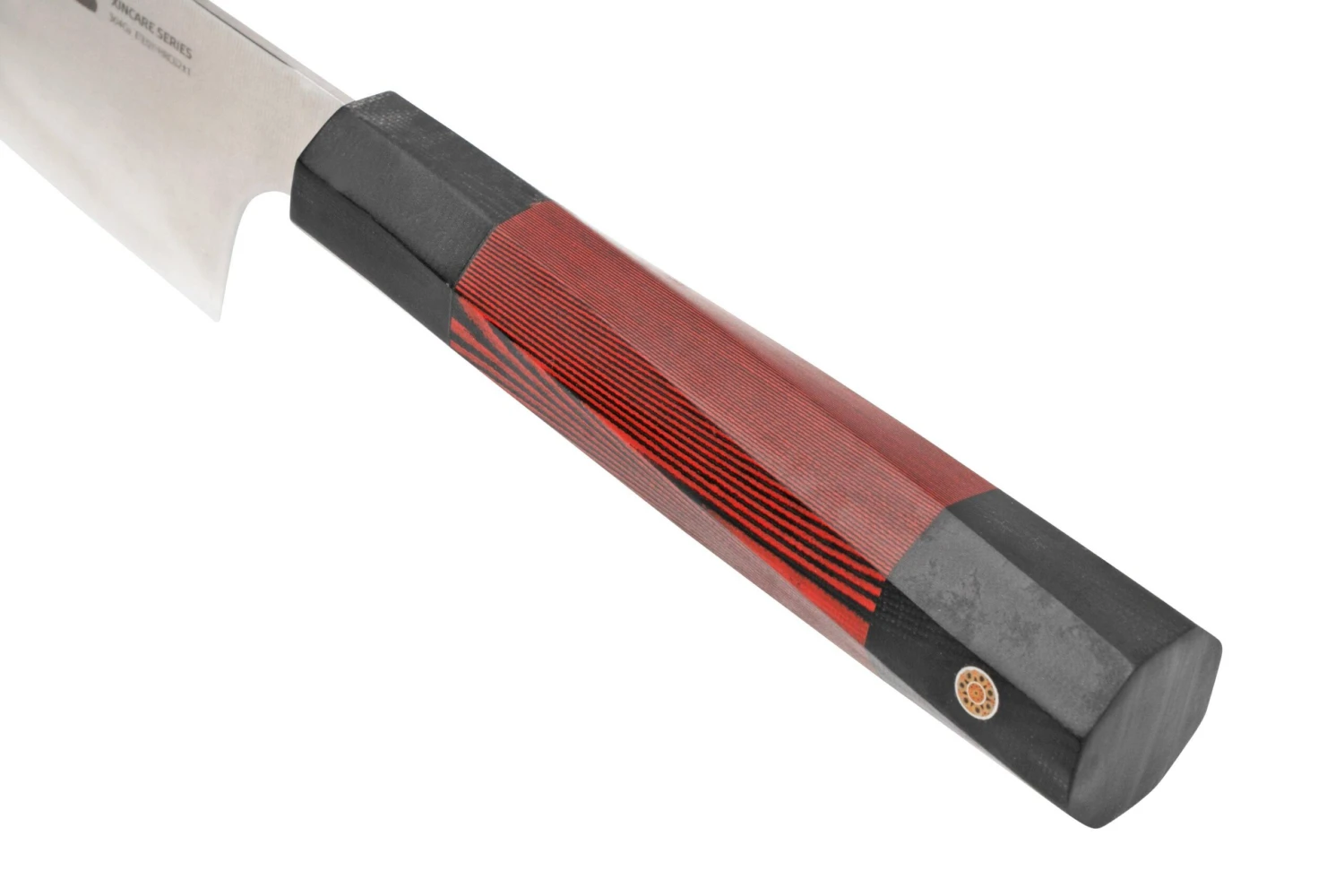 Xin Cutlery XinCare XC104 Universalmesser, Schwarz Und Rot G10, 18 Cm 8 Xin Cutlery XinCare XC104 Universalmesser, Schwarz Und Rot G10, 18 Cm – Bild 6
