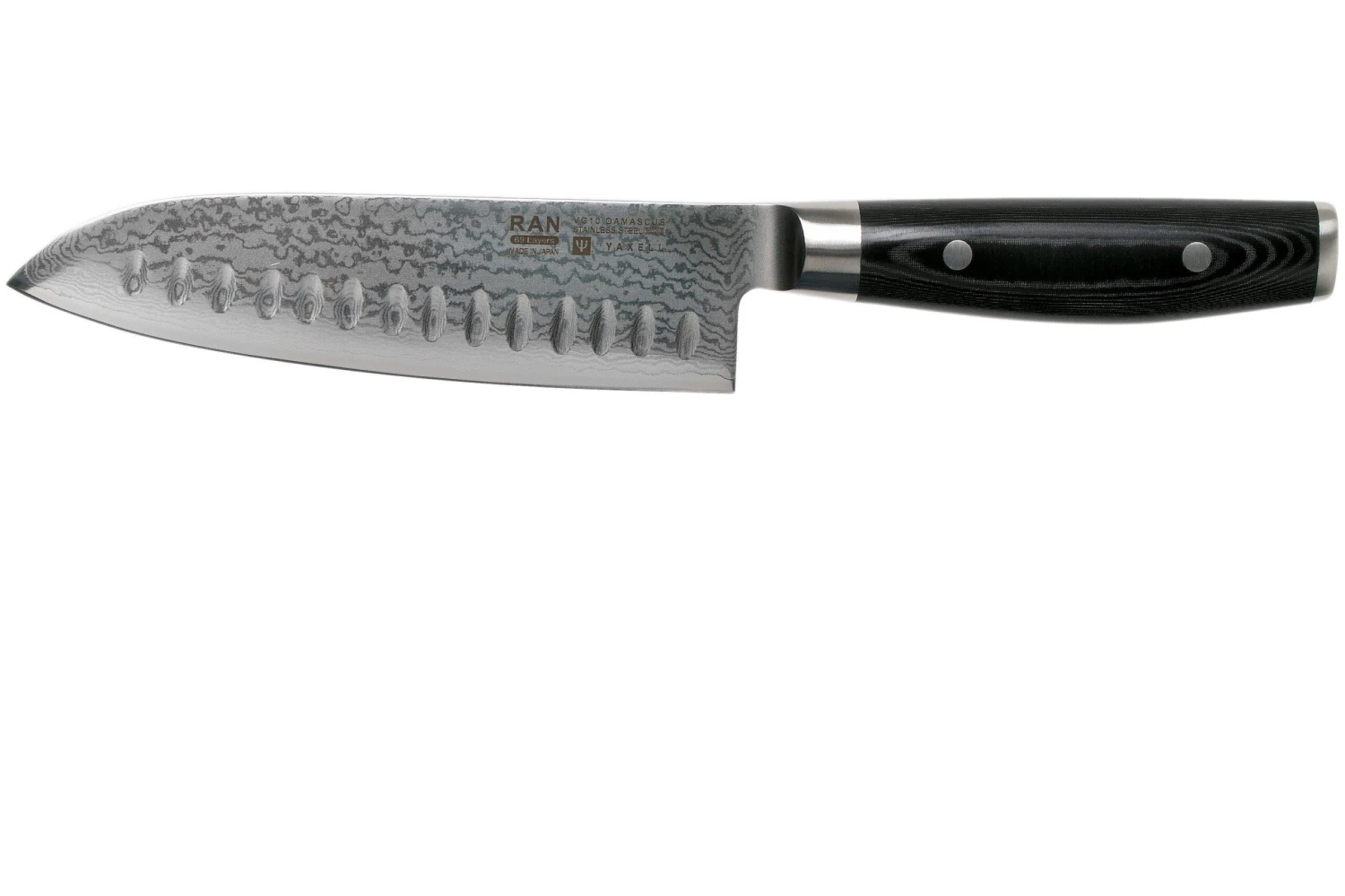 Yaxell Ran 36018 Santoku Mit Kullen 16.5 Cm 3 Yaxell Ran 36018 Santoku Mit Kullen 16.5 Cm