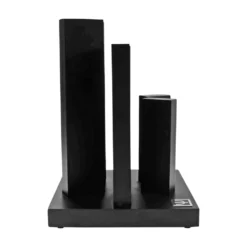 Yaxell Ran Tower 36070, 6-teiliges Messerset Mit Magnetischem Messerblock Aus Buchenholz Schwarz -Koch Klingen Verkaufsgeschäft YL36070 02 yaxell scaled