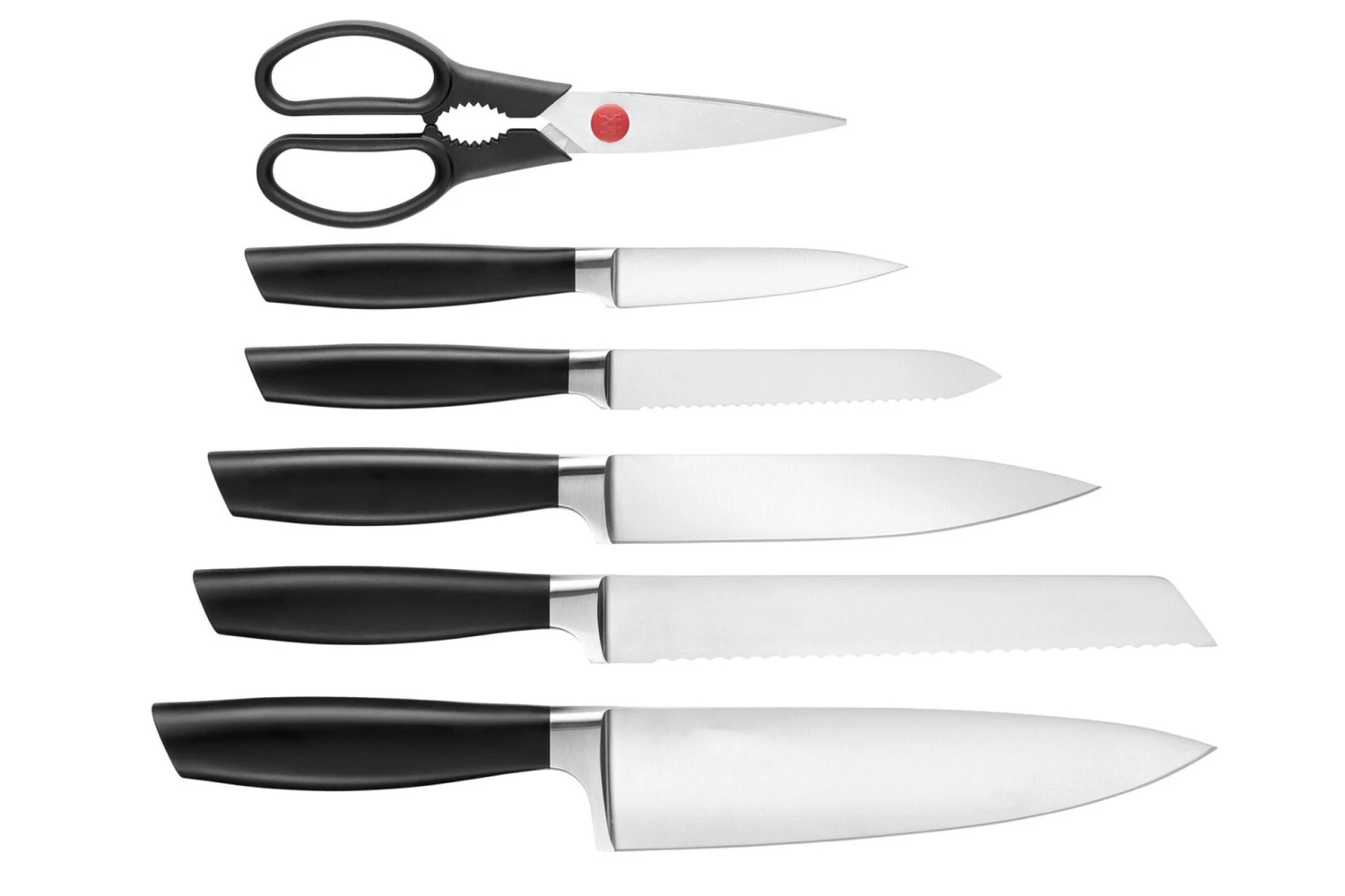 Zwilling All Star 1022760, 7-teiliges Messerset Mit Messerblock, Anthrazit/silbern 5 Zwilling All Star 1022760, 7-teiliges Messerset Mit Messerblock, Anthrazit/silbern – Bild 3