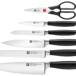 Zwilling All Star 1022776, 7-teiliges Messerset Mit Messerblock, Weiß/silber -Koch Klingen Verkaufsgeschäft ZW1022776 02 zwilling scaled