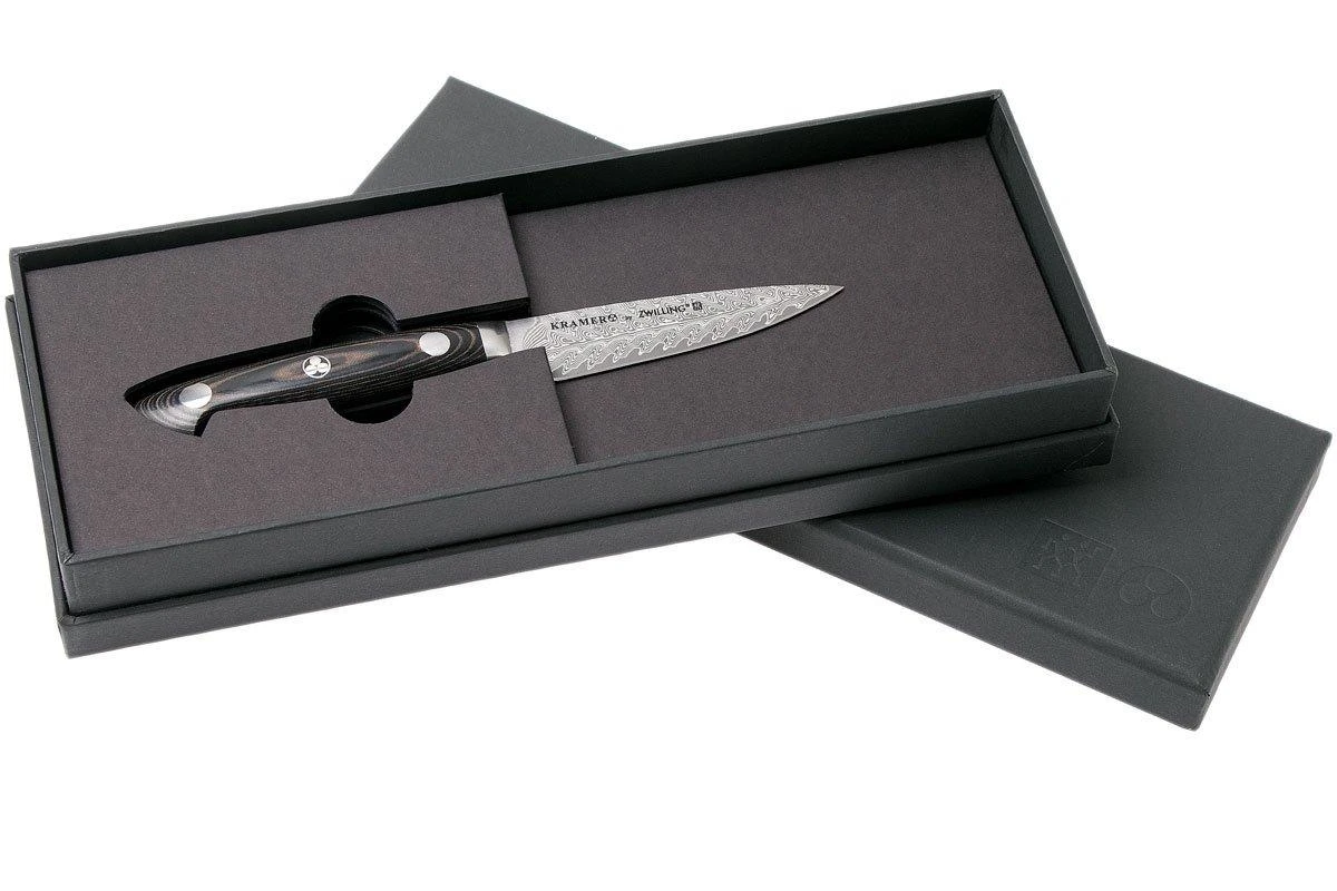 Bob Kramer By Zwilling Euro Stainless Officemesser 10 Cm, 34890-101-0 9 Bob Kramer By Zwilling Euro Stainless Officemesser 10 Cm, 34890-101-0 – Bild 7