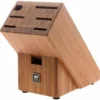 Zwilling, Solider Messerblock Aus Holz Für 7 Teile -Koch Klingen Verkaufsgeschäft ZW35042 400 01 zwilling houten messenblok zw35042 400 d1