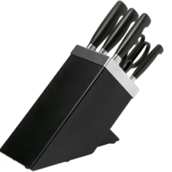 Zwilling J.A. Henckels Four Star SharpBlock 35145-007, 7-teiliger Messerblock Schwarz Eschenholz -Koch Klingen Verkaufsgeschäft ZW35145 007 04 zwilling scaled