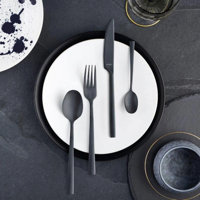 Amefa Manille All You Need 9035 Besteckset 42-teilig, Schwarz 11 Amefa Manille All You Need 9035 Besteckset 42-teilig, Schwarz – Bild 9